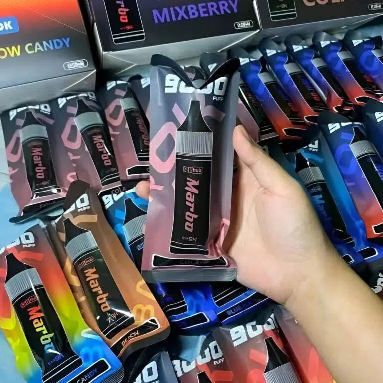 台灣現貨-Marbo Bar 9000 Puffs拋棄式電子煙 泰國爆款