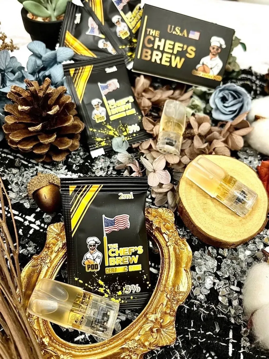 美國廚師煙彈，通用一代lana/ilia哩啞/sp2等一代主機