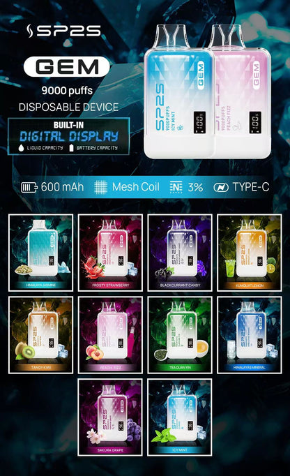 SP2S思博瑞拋棄式9000口