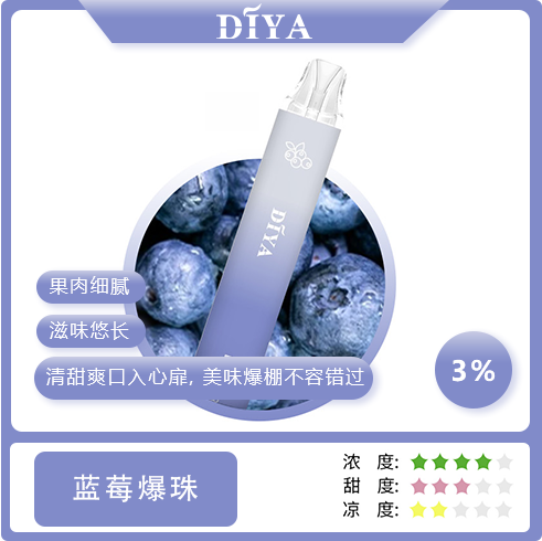 新品上市-DIYA叮啞7500口拋棄式/一次性電子煙 台灣現貨