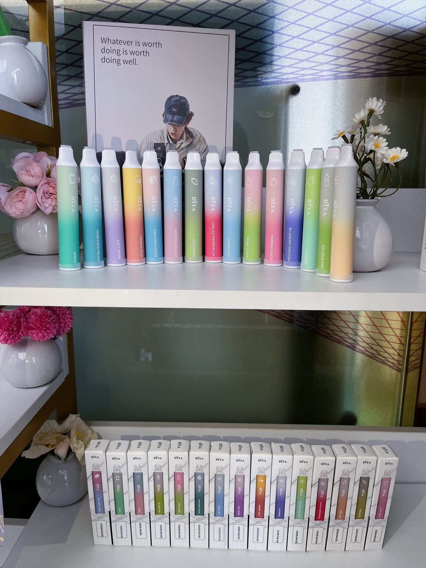 新品上市-DIYA叮啞7500口拋棄式/一次性電子煙 台灣現貨