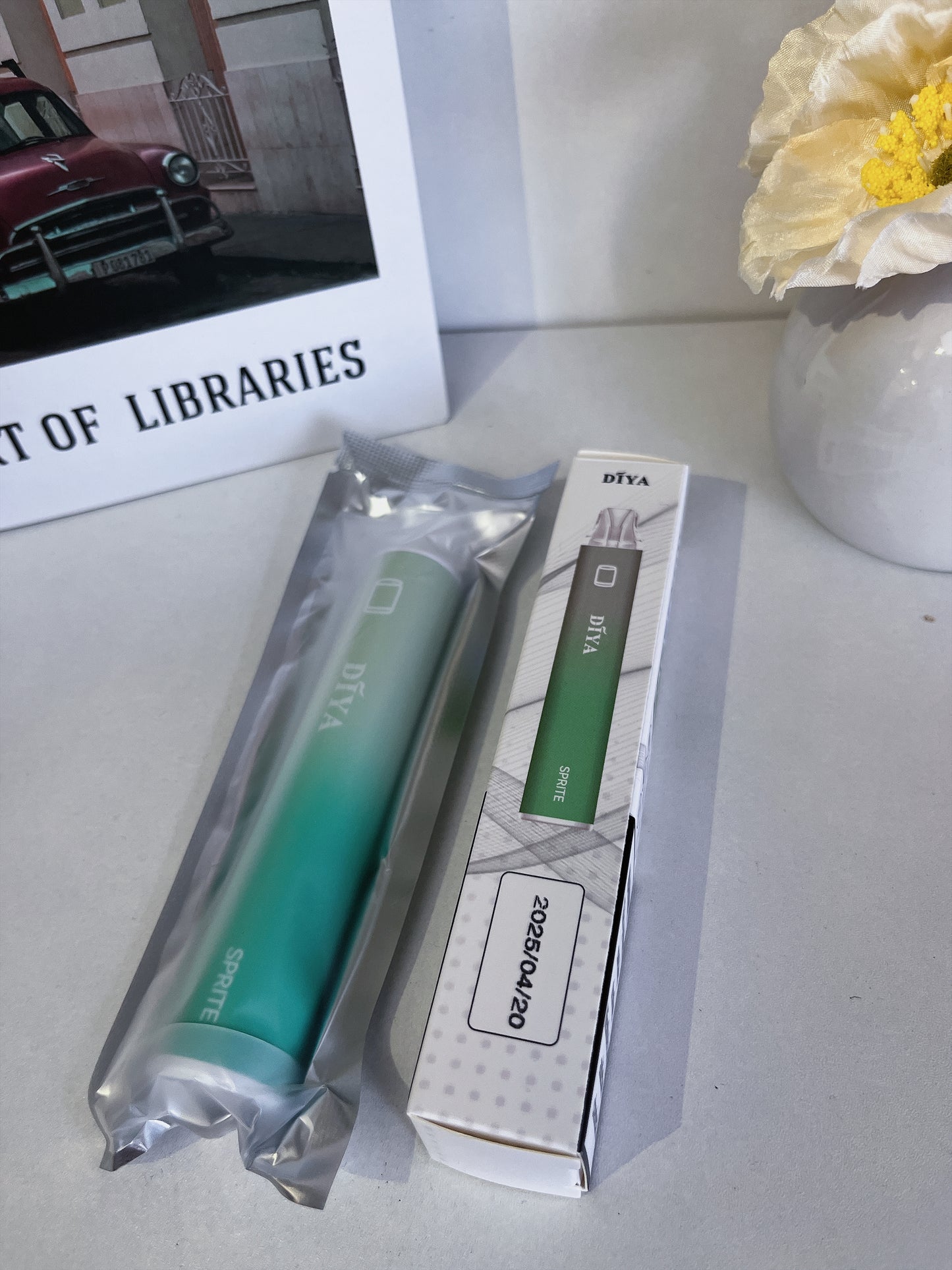 新品上市-DIYA叮啞7500口拋棄式/一次性電子煙 台灣現貨