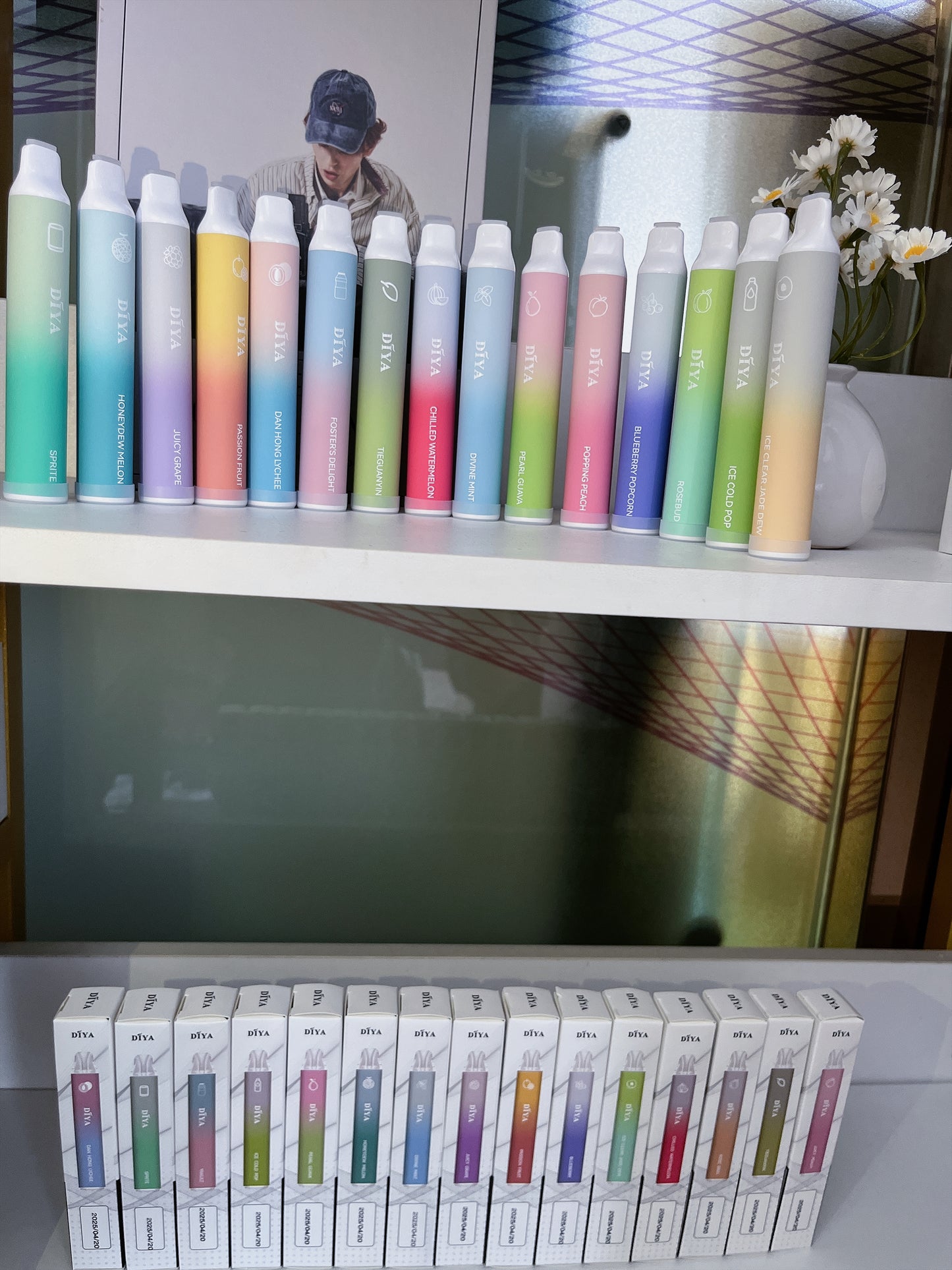 新品上市-DIYA叮啞7500口拋棄式/一次性電子煙 台灣現貨