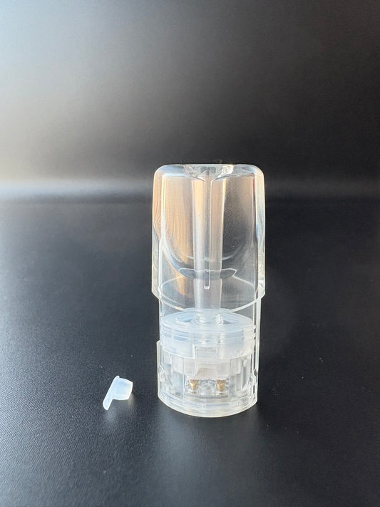 台灣現貨  一代側灌油空倉新款 透明底座 陶瓷升級 百入組