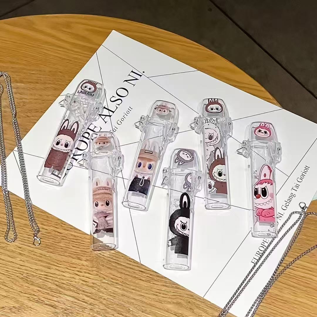 LABUBU拉佈佈 一代/五代主機通用保護套 防摔 透明 通用SP2S主機保護套（配掛繩）🍬台灣現貨