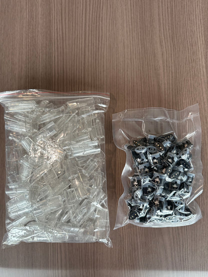 一代最新上下分離式空煙彈，白色升級版陶瓷，千遍測試不漏油，無NG品。100入組