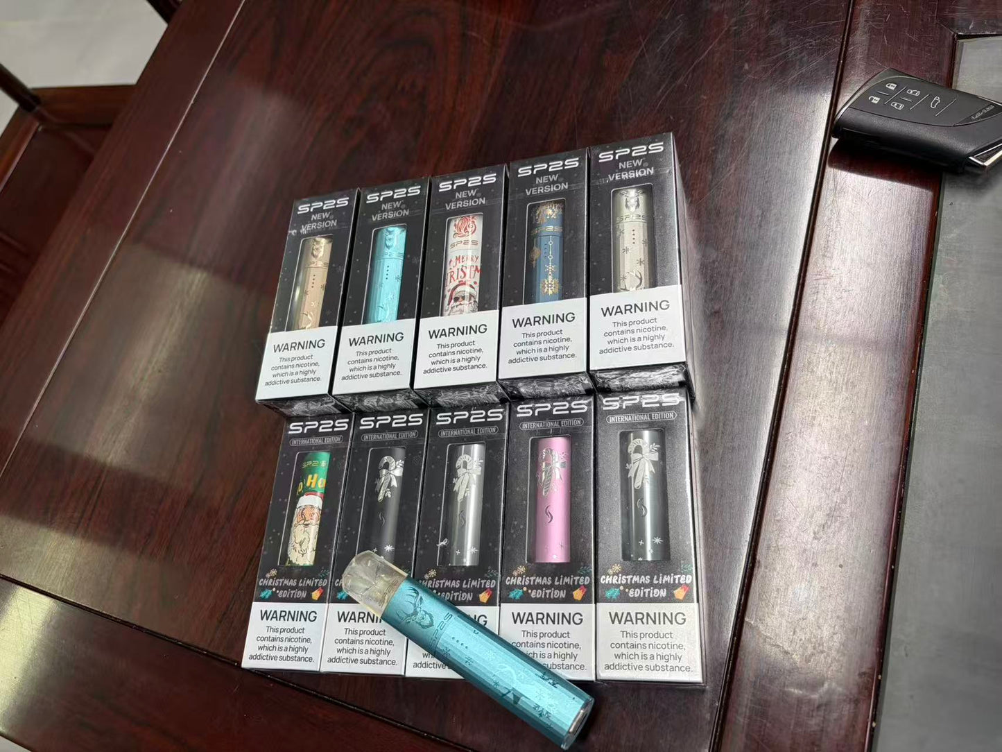 sp2s聖誕限定一代國際版主機聖誕款/鈦主機聖誕款 正品思博瑞sp2s主機 適用一代煙彈