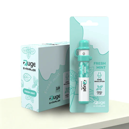 越南Zuge鼻吸式0丁/無丁電子菸拋棄式 無尼古丁-台灣現貨