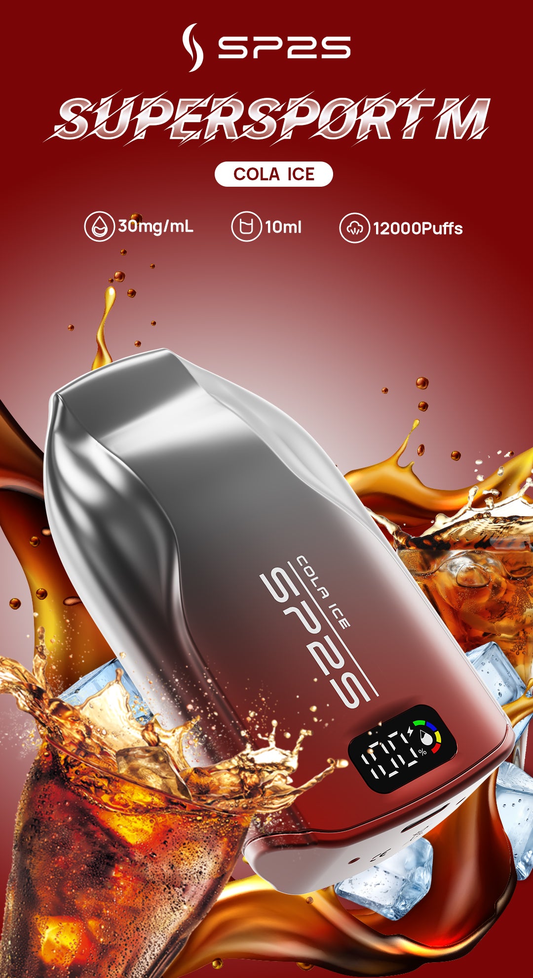 澳洲 Sp2s 9000口拋棄式/一次性電子煙